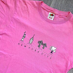 2006 vintage New York City pink t-shirt, size S